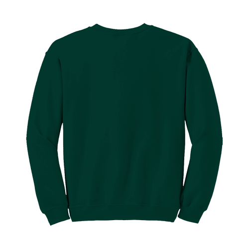 Custom Printed Fruit of the Loom 82300R Supercotton 7030 Fleece Crewneck Sweatshirt - 3 - Back View | ThatShirt