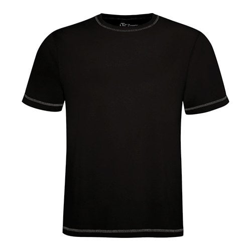 Custom Printed ATC 0820 Active Contrast Stitch Short Sleeve Tee - 2 - Front View | ThatShirt