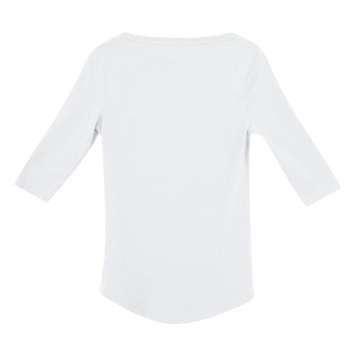 Custom Printed ATC 8003L Ladies’ EuroSpun ¾ Sleeve Tee - 4 - Back View | ThatShirt