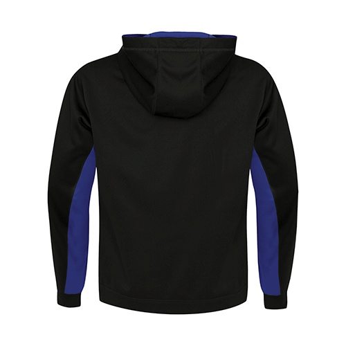 Custom Printed ATC F2011 Game Day Fleece Colour Block Hooded Sweatshirt - 3 - Back View | ThatShirt
