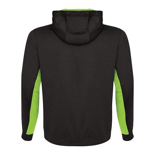 Custom Printed ATC F2011 Game Day Fleece Colour Block Hooded Sweatshirt - 5 - Back View | ThatShirt