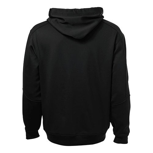 Custom Printed ATC F220 PTech Fleece Hooded Sweatshirt - 1 - Back View | ThatShirt