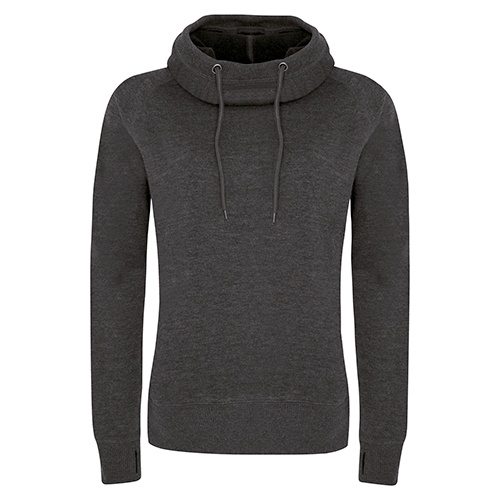 Custom Printed ATC L2002 Ladies’ Pro Fleece Funnel Neck Hooded Sweatshirt - Front View | ThatShirt