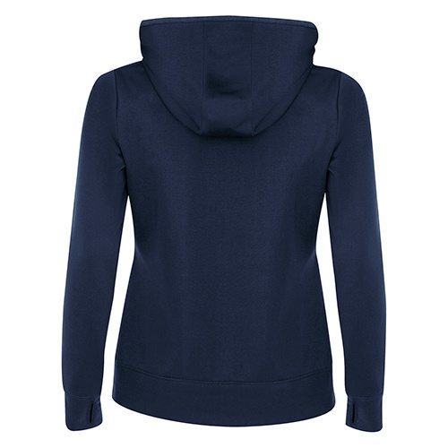 Custom Printed ATC L2005 Ladies’ Game Day Fleece Hooded Sweatshirt - 6 - Back View | ThatShirt