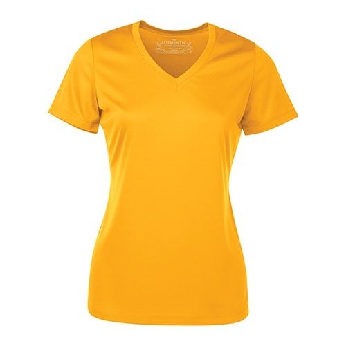 Custom Printed ATC L3520 Ladies’ Pro Team Short Sleeve V-Neck Tee - 0 - Front View | ThatShirt