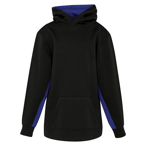 Custom Printed ATC Y2011 Youth Game Day Fleece Colour Block Hooded Sweatshirt - 3 - Front View | ThatShirt