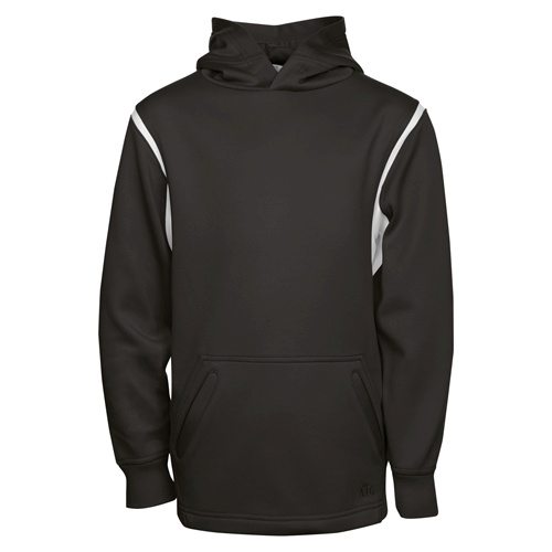 Custom Printed ATC Y2201 Youth Ptech Fleece Varsity Hooded Sweatshirt - 2 - Front View | ThatShirt