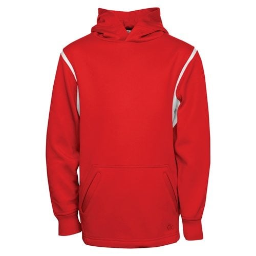 Custom Printed ATC Y2201 Youth Ptech Fleece Varsity Hooded Sweatshirt - 5 - Front View | ThatShirt