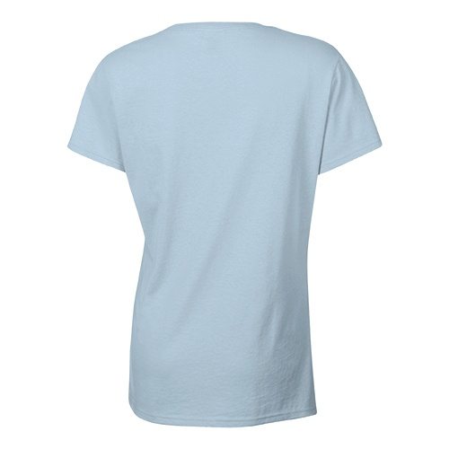 Custom Printed Bella 1005 Ladies V-Neck T-shirt - 1 - Back View | ThatShirt