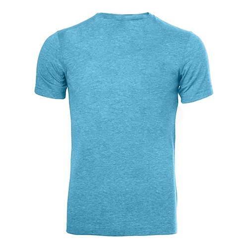 Custom Printed Bella + Canvas 3413 Tri-Blend T-shirt - 0 - Back View | ThatShirt