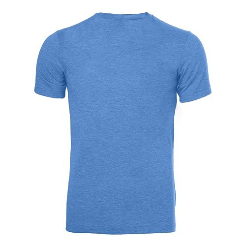 Custom Printed Bella + Canvas 3413 Tri-Blend T-shirt - 3 - Back View | ThatShirt