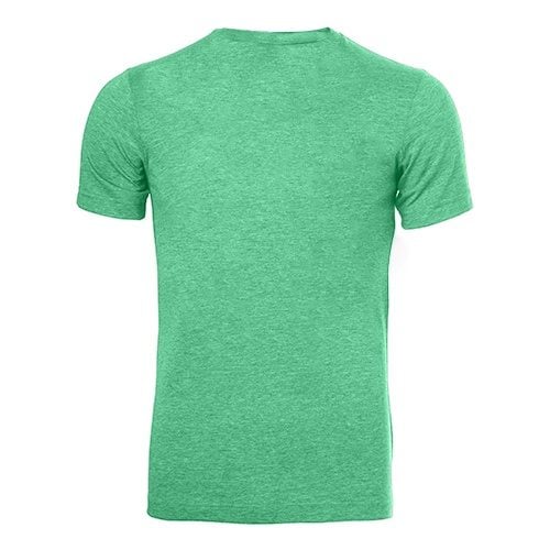 Custom Printed Bella + Canvas 3413 Tri-Blend T-shirt - 7 - Back View | ThatShirt
