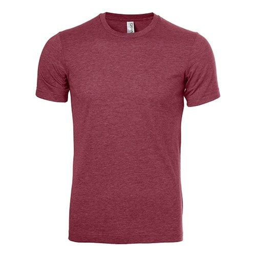 Custom Printed Bella + Canvas 3413 Tri-Blend T-shirt - Front View | ThatShirt
