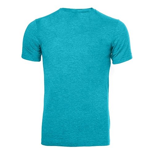 Custom Printed Bella + Canvas 3413 Tri-Blend T-shirt - 17 - Back View | ThatShirt