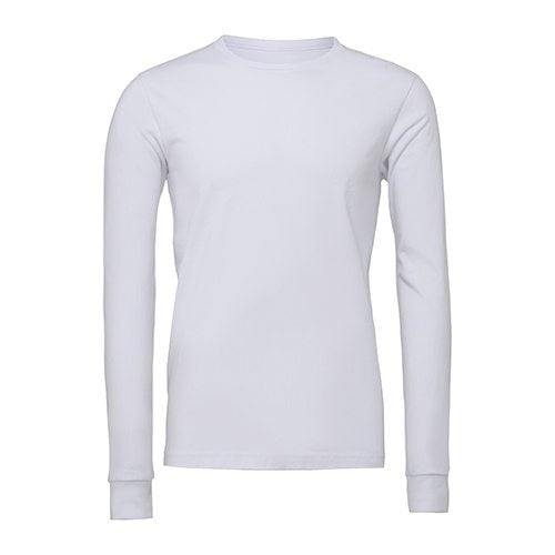 Custom Printed Bella + Canvas 3501 Jersey Long Sleeve Tee - 13 - Front View | ThatShirt