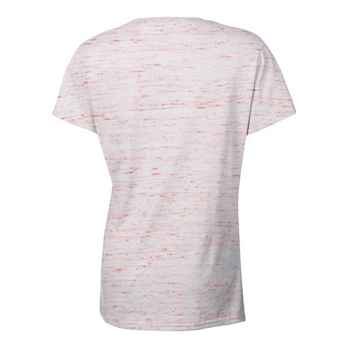 Custom Printed Bella + Canvas 6035 Ladies’ Short Sleeve Deep V-Neck Jersey Tee - 19 - Back View | ThatShirt