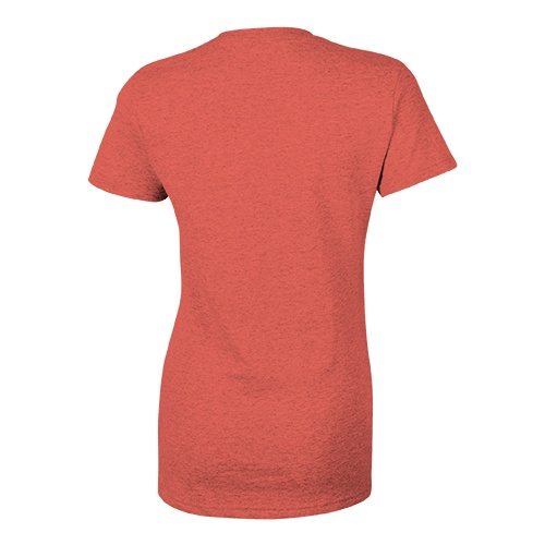 Custom Printed Bella + Canvas 8413 Ladies’ Tri-Blend  T-shirt - 5 - Back View | ThatShirt