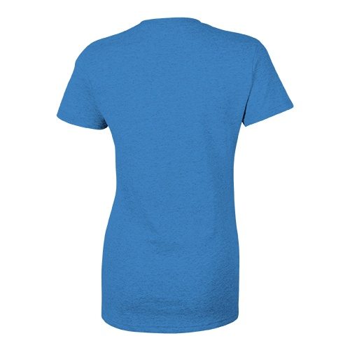 Custom Printed Bella + Canvas 8413 Ladies’ Tri-Blend  T-shirt - 15 - Back View | ThatShirt