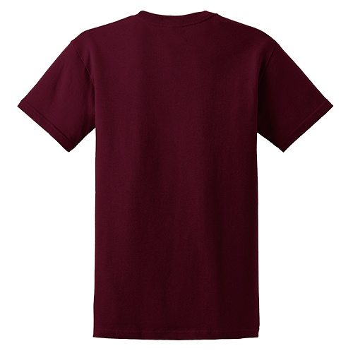 Custom Printed Fruit of the Loom 3930R Heavy Cotton HD T-Shirt - 18 - Back View | ThatShirt