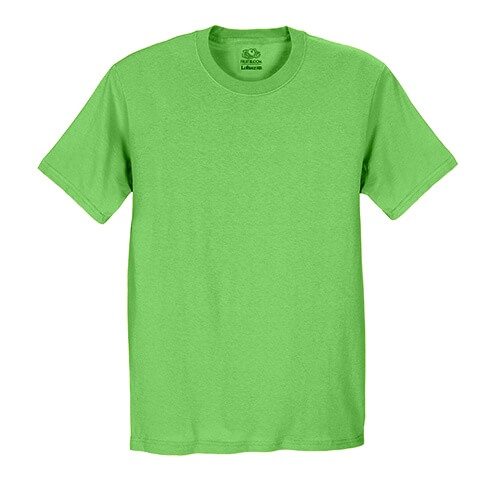 Custom Printed Fruit of the Loom HD6R Lofteez HD T-Shirt - Front View | ThatShirt