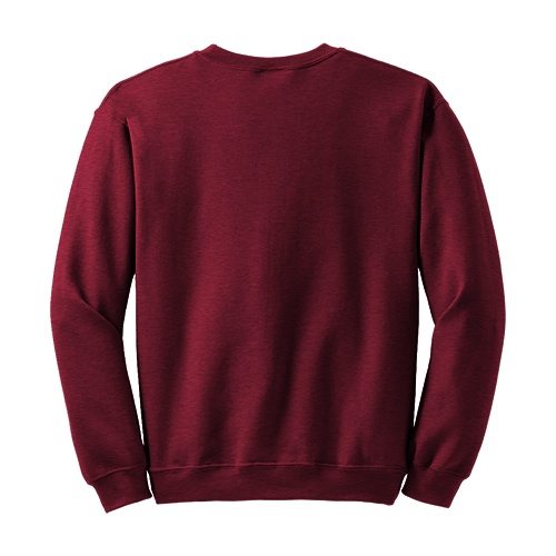 Custom Printed Gildan 1801 Heavy Blend 50/50 Crewneck Sweater - 0 - Back View | ThatShirt