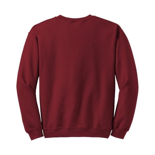 Custom Printed Gildan 1801 Heavy Blend 50/50 Crewneck Sweater - 4 - Back View | ThatShirt
