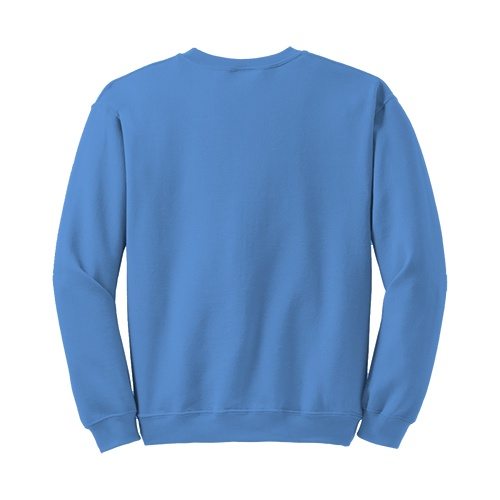 Custom Printed Gildan 1801 Heavy Blend 50/50 Crewneck Sweater - 5 - Back View | ThatShirt