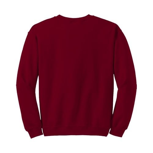 Custom Printed Gildan 1801 Heavy Blend 50/50 Crewneck Sweater - 11 - Back View | ThatShirt