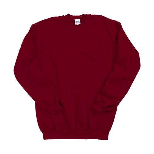Custom Printed Gildan 1801 Heavy Blend 50/50 Crewneck Sweater - 11 - Front View | ThatShirt