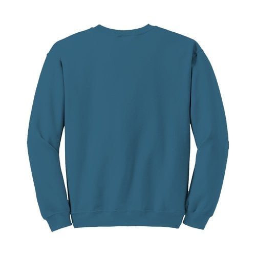 Custom Printed Gildan 1801 Heavy Blend 50/50 Crewneck Sweater - 15 - Back View | ThatShirt