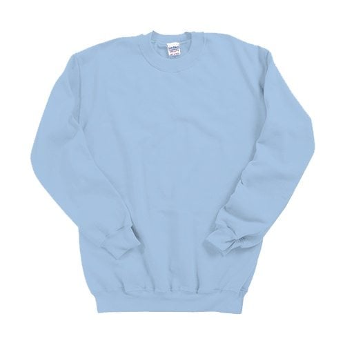 Custom Printed Gildan 1801 Heavy Blend 50/50 Crewneck Sweater - 18 - Front View | ThatShirt