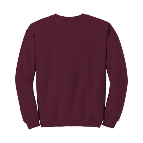 Custom Printed Gildan 1801 Heavy Blend 50/50 Crewneck Sweater - 20 - Back View | ThatShirt