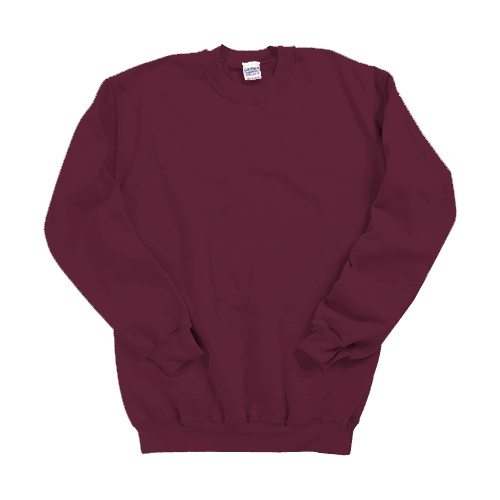 Custom Printed Gildan 1801 Heavy Blend 50/50 Crewneck Sweater - 20 - Front View | ThatShirt