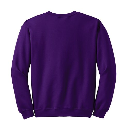 Custom Printed Gildan 1801 Heavy Blend 50/50 Crewneck Sweater - 24 - Back View | ThatShirt