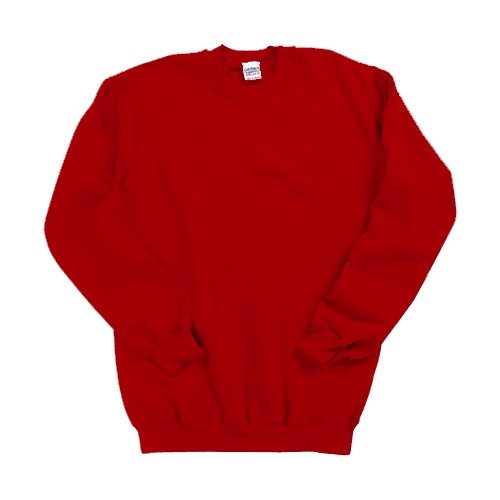 Custom Printed Gildan 1801 Heavy Blend 50/50 Crewneck Sweater - 25 - Front View | ThatShirt