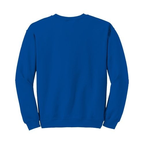 Custom Printed Gildan 1801 Heavy Blend 50/50 Crewneck Sweater - 26 - Back View | ThatShirt