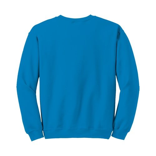 Custom Printed Gildan 1801 Heavy Blend 50/50 Crewneck Sweater - 31 - Back View | ThatShirt