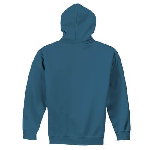 Custom Printed Gildan 1850 Heavy Blend 50–50 Pullover Hoodie - 13 - Back View | ThatShirt