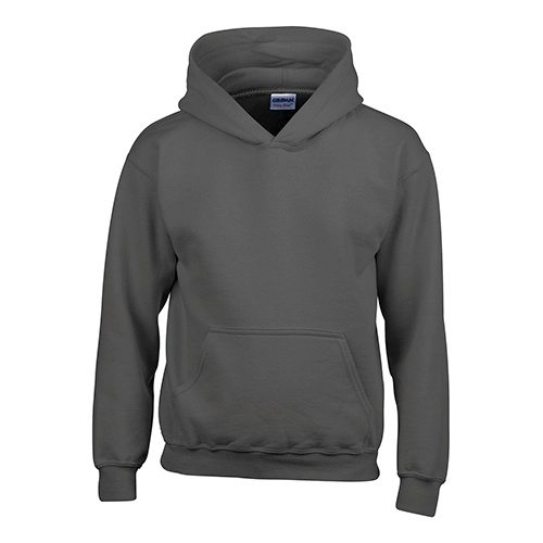 Custom Printed Gildan 185B Youth Heavy Blend 50/50 Hooded Sweatshirt - 4 - Front View | ThatShirt