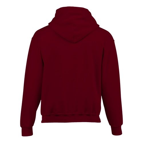 Custom Printed Gildan 185B Youth Heavy Blend 50/50 Hooded Sweatshirt - 7 - Back View | ThatShirt