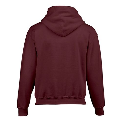 Custom Printed Gildan 185B Youth Heavy Blend 50/50 Hooded Sweatshirt - 12 - Back View | ThatShirt