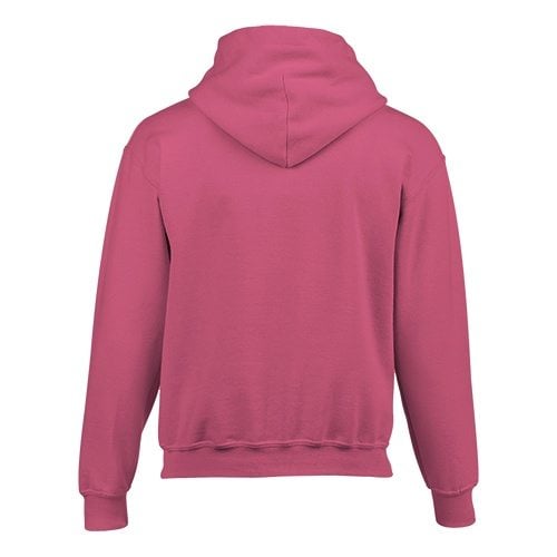 Custom Printed Gildan 185B Youth Heavy Blend 50/50 Hooded Sweatshirt - 17 - Back View | ThatShirt