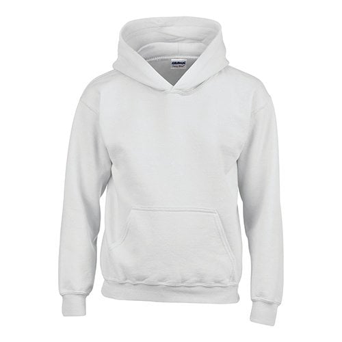 Custom Printed Gildan 185B Youth Heavy Blend 50/50 Hooded Sweatshirt - 19 - Front View | ThatShirt