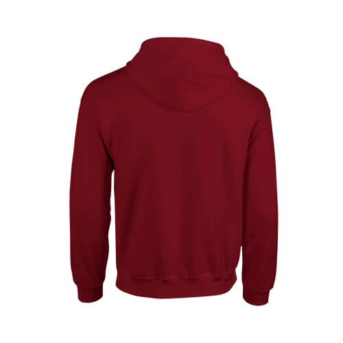 Custom Printed Gildan 1860 Heavy Blend 50/50 Full Zip Hooded Sweatshirt - 2 - Back View | ThatShirt
