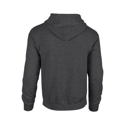 Custom Printed Gildan 1860 Heavy Blend 50/50 Full Zip Hooded Sweatshirt - 5 - Back View | ThatShirt