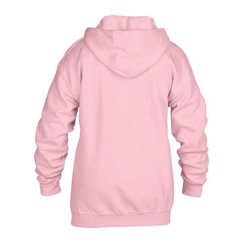 Custom Printed Gildan 186B Youth Heavy Blend 50/50 Full Zip Hooded Sweatshirt - 2 - Back View | ThatShirt