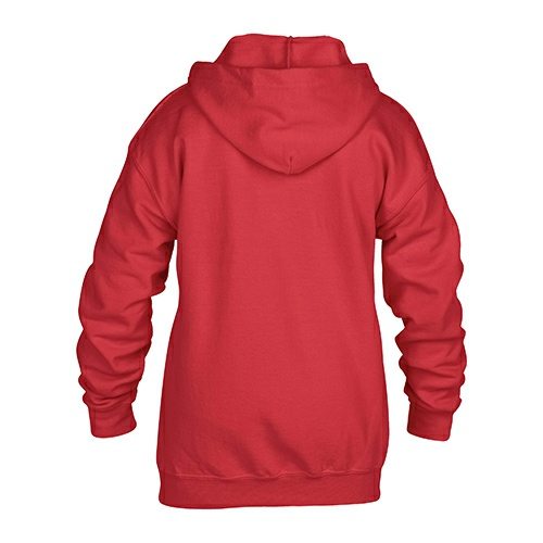 Custom Printed Gildan 186B Youth Heavy Blend 50/50 Full Zip Hooded Sweatshirt - 0 - Back View | ThatShirt