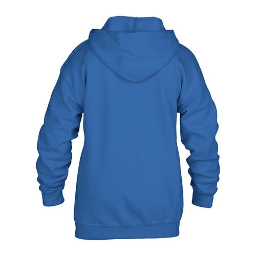 Custom Printed Gildan 186B Youth Heavy Blend 50/50 Full Zip Hooded Sweatshirt - 5 - Back View | ThatShirt