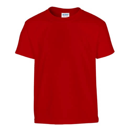 Custom Printed Gildan 200B Youth Ultra Cotton T-Shirt - 24 - Front View | ThatShirt