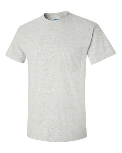 Custom Printed Gildan 2300 Ultra Cotton Pocketed T-Shirt - 1 - Front View | ThatShirt